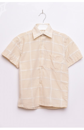 Рубашка детская мальчик кремовая 148841C