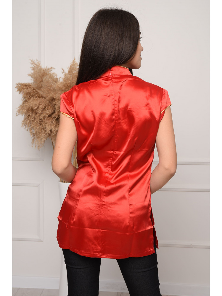 Блуза женская красная 148931C