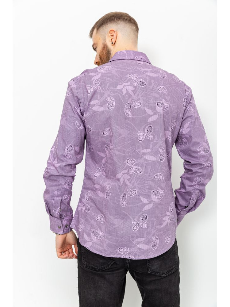 Рубашка мужская фиолетовая 953 148956C