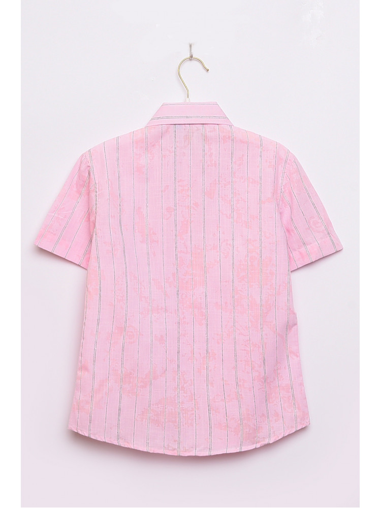 Рубашка детская мальчик розовая 149193C