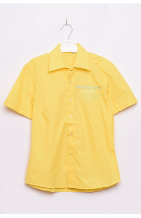 Рубашка детская мальчик желтая 149222C