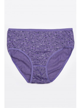Труси жіночі напівбатал фіолетові 149900C