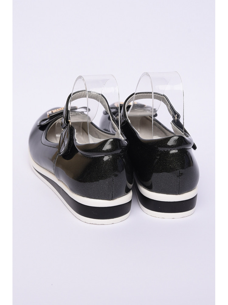 Туфлі дитячі дівчинка чорні штучний лак 700-6 150011C