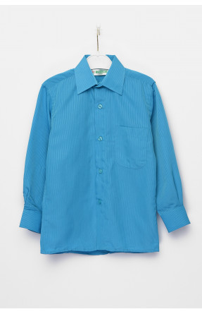 Рубашка детская мальчик голубая 6Т-605 151039C