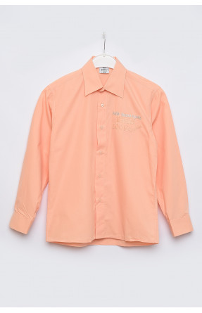 Рубашка детская мальчик оранжевая 151812C