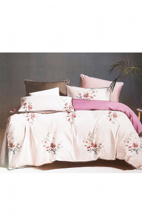 Комплект постельного белья цветочным принтом полуторка 152363C