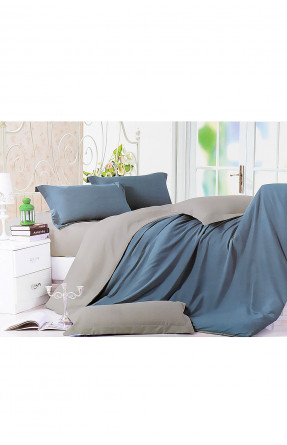 Комплект постельного белья изумрудного цвета полуторка 152406C