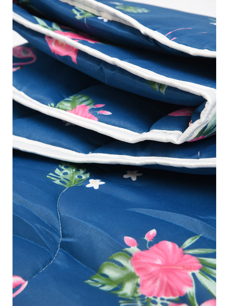 Одеяло силиконовое двуспальное синего цвета 153360C