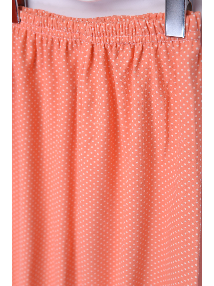 Пижама детская оранжевого цвета с рисунком 1094 153846C