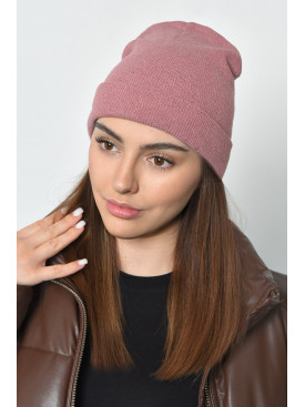 Шапка жіноча рожевого кольору 153851C Шапка жіноча рожевого кольору 153851C
