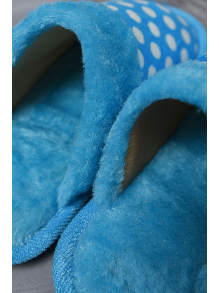 Тапочки детские голубого цвета 154854C