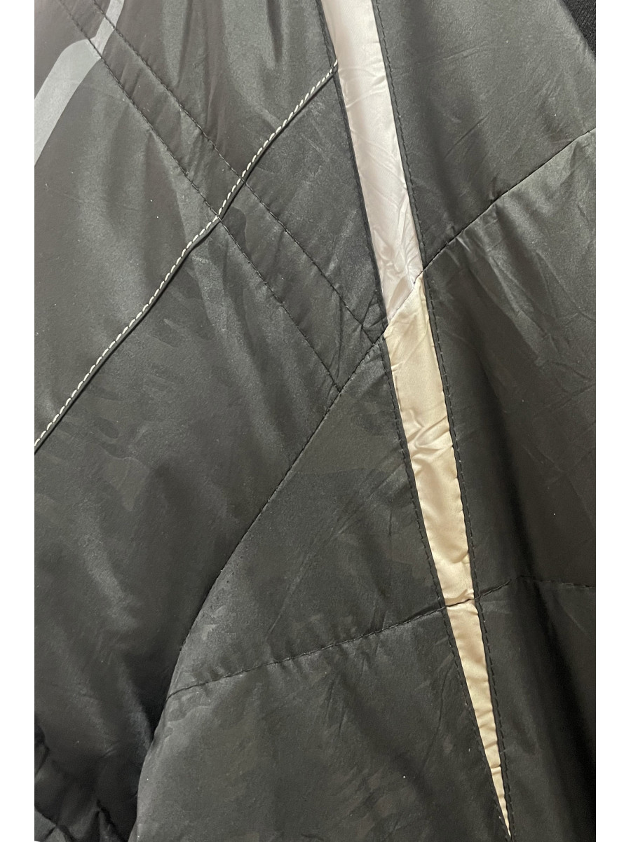 Куртка мужская зимняя черного цвета размер 4XL Уценка 155202C