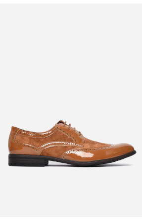 Туфлі чоловічі світло-коричневого кольору 6011-7 155740C