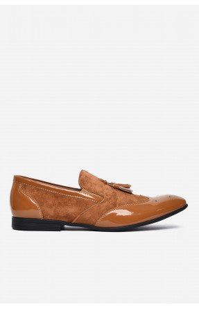 Туфлі чоловічі світло-коричневого кольору 6062-9 155745C