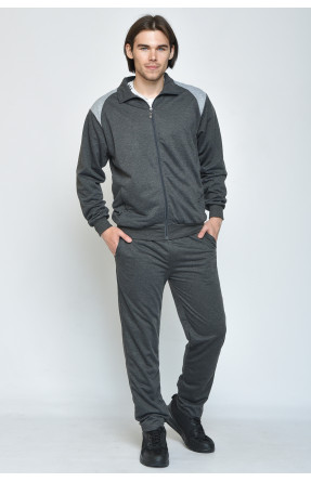 Спортивный костюм мужской темно-серого цвета 938 157096C