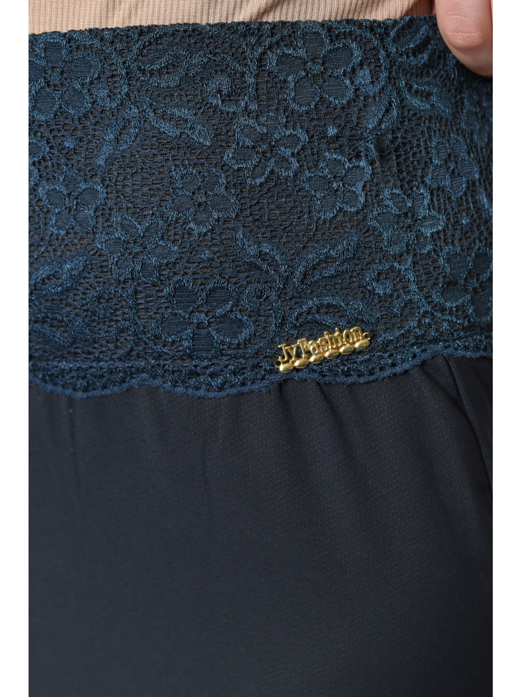 Юбка женская темно-синего цвета 157111C