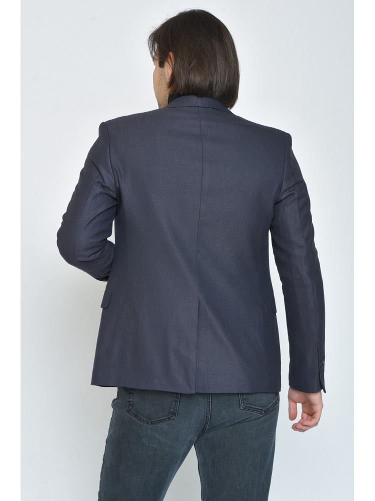 Пиджак мужской темно-синего цвета 157149C