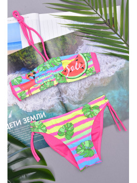 Купальник дитячий фіолетового кольору 69603 158034C