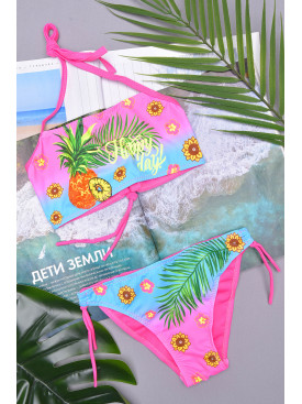 Купальник дитячий фіолетового кольору 69602 158044C Купальник дитячий фіолетового кольору 69602 158044C