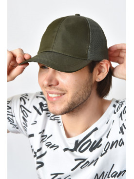 Кепка мужская цвета хаки 158506C