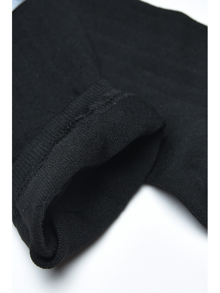 Шкарпетки чоловічі короткі чорного кольору розмір 41-47 22-01 158959C