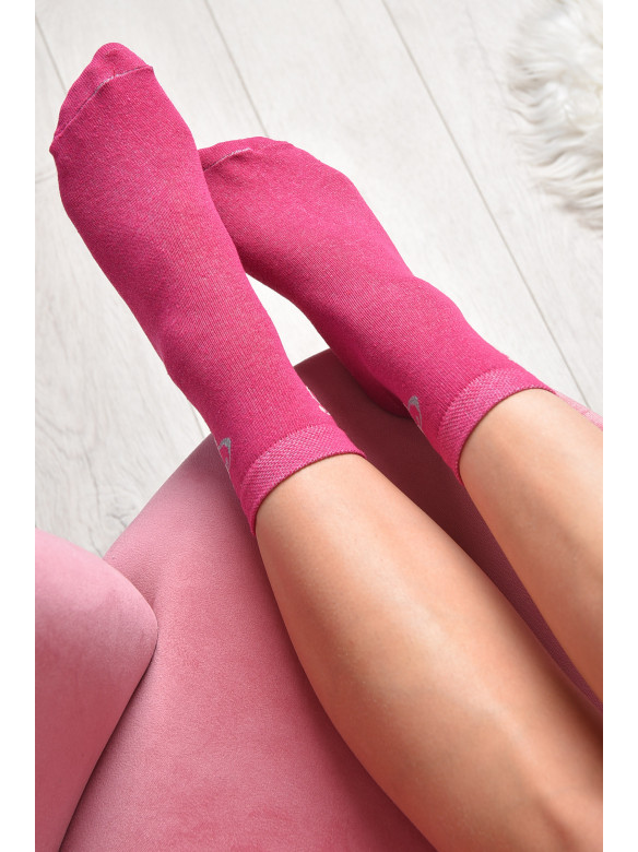 Шкарпетки жіночі рожевого кольору розмір 36-41 159051C