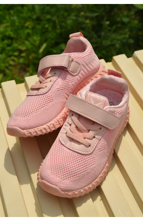 Кросівки дитячі дівчинка рожевого кольору 264-4а 159434C