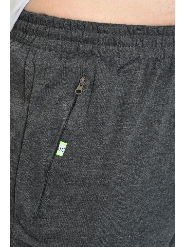 Спортивные штаны мужские темно-серого цвета 41298 159487C