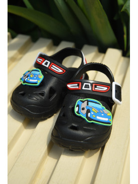 Сандалі дитячі піна для хлопчика чорного кольору 51-181 159568C Сандалі дитячі піна для хлопчика чорного кольору 51-181 159568C