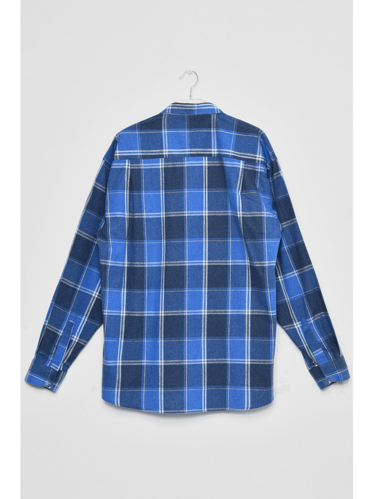 Рубашка мужская синего цвета 159875C