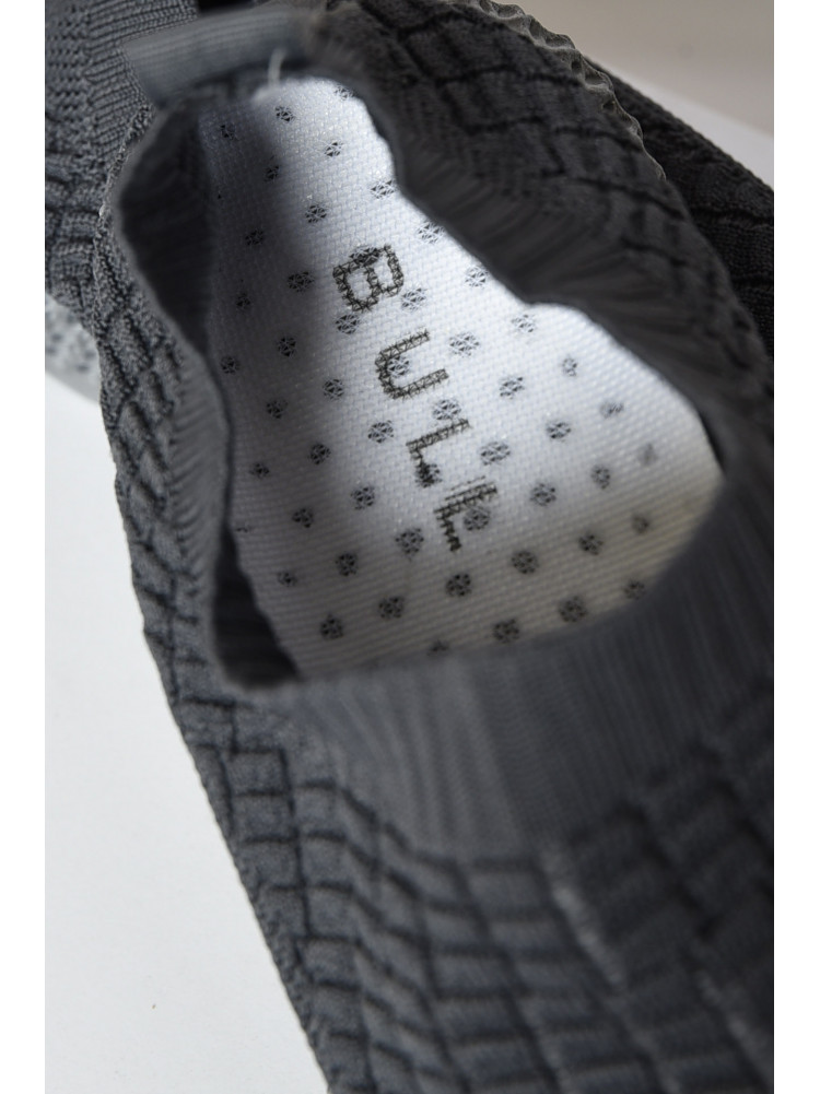 Кросівки чоловічі сірого кольору текстиль 61-3 160127C