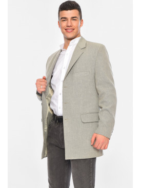 Пиджак мужской светло-серого цвета 160505C