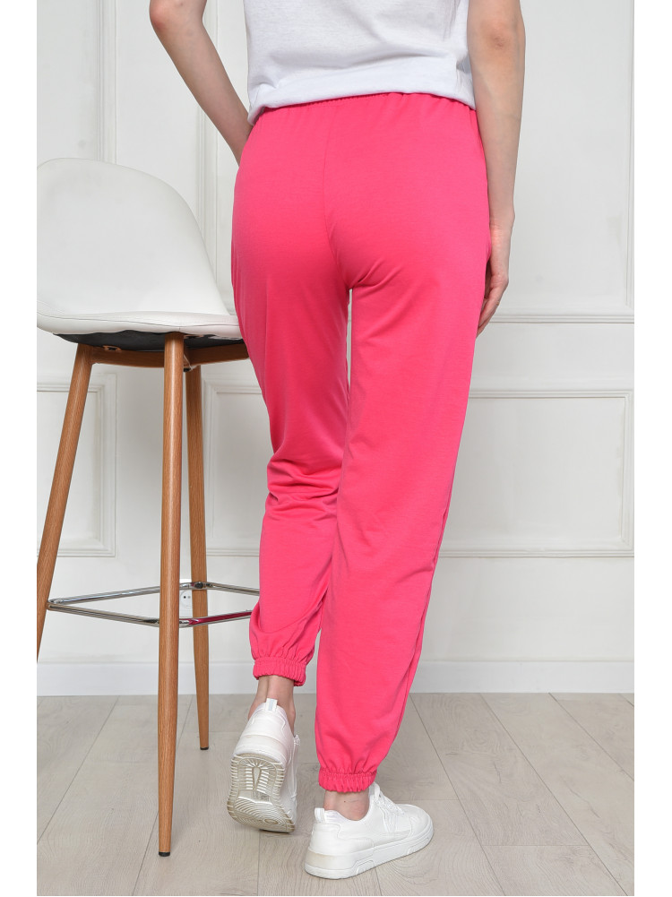 Спортивные штаны женские розового цвета 160637C
