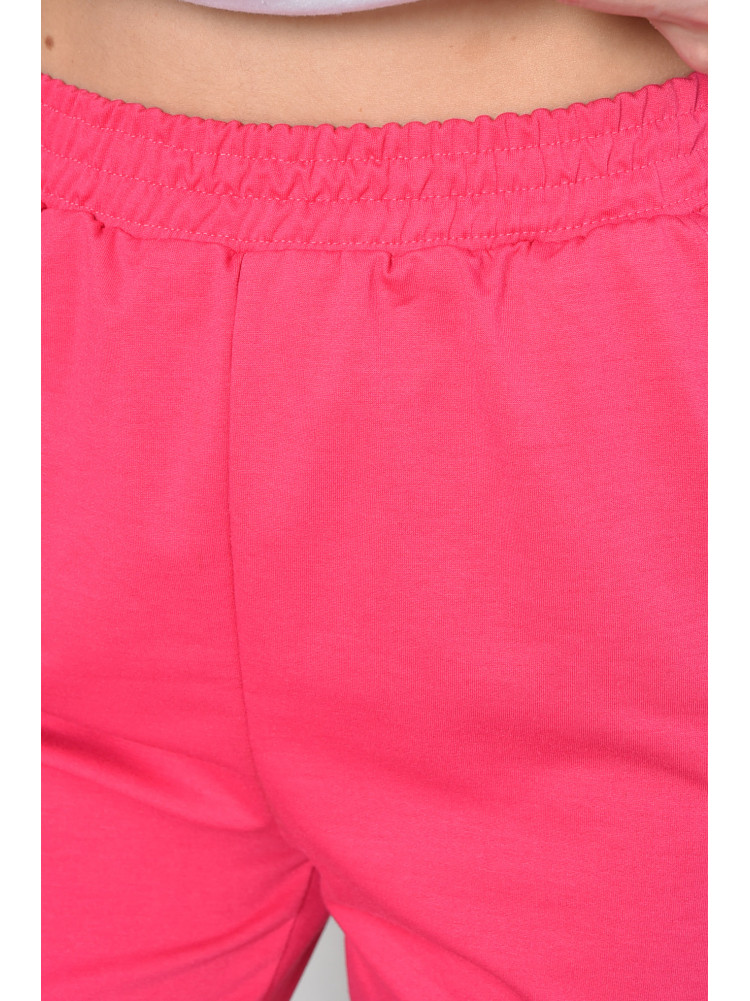 Спортивные штаны женские розового цвета 160637C