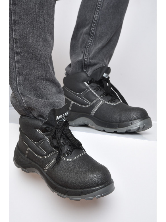 Ботинки мужские демисезонные черного цвета 688 162078C