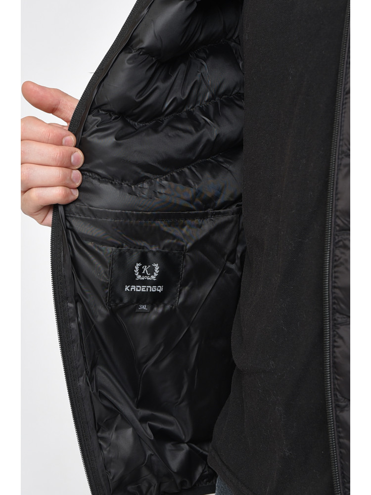 Куртка чоловiча демicезонна чорного кольору 22006 162579C