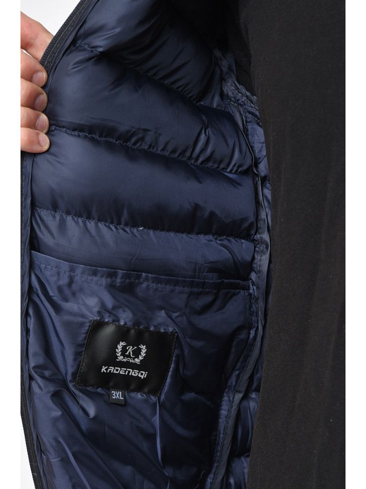 Куртка мужская демисезонная темно-синего цвета 22008 162583C
