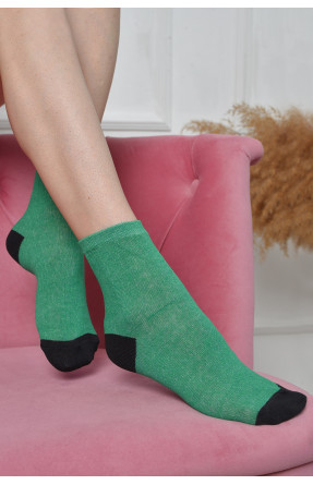 Шкарпетки жіночі зеленого кольору  розмір 38-41 162957C