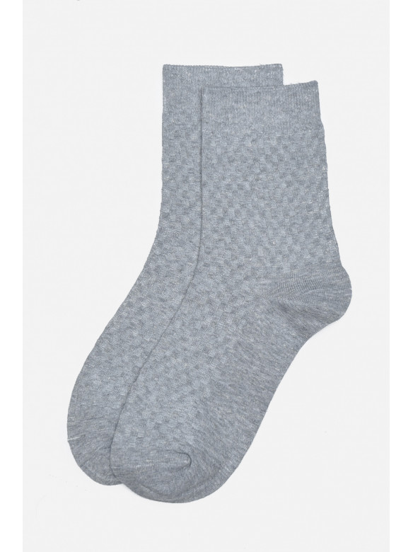 Шкарпетки чоловічі світло-сірого кольору розмір 41-47 162996C