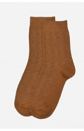 Носки мужские коричневого цвета размер 41-47 163023C
