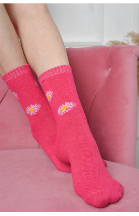 Шкарпетки махрові жіночі рожевого кольору розмір 37-42 770 163532C