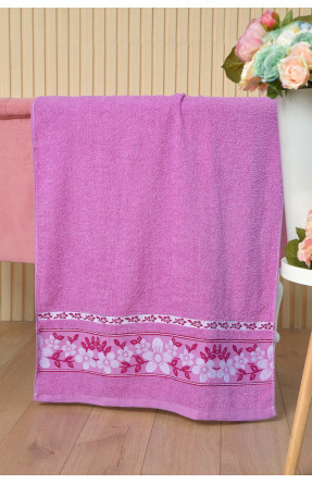 Полотенце банное махровое фиолетового цвета 164203C
