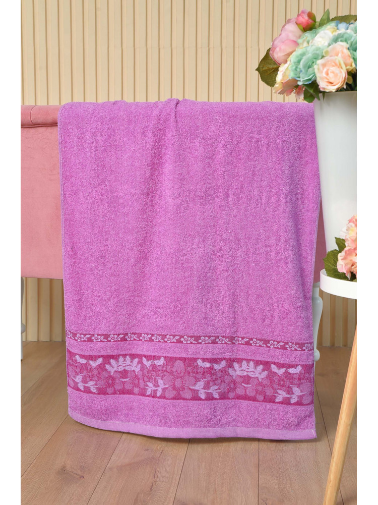 Полотенце банное махровое фиолетового цвета 164203C