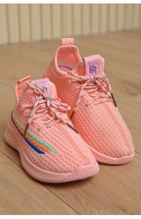 Кросівки дитячі для дівчинки рожевого кольору С-23 164815C