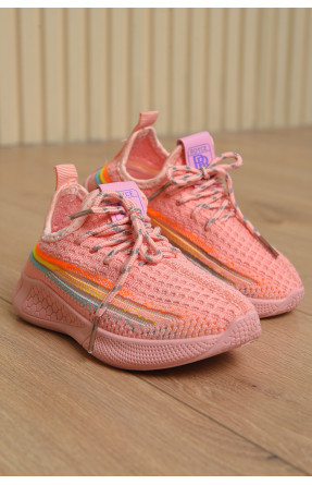 Кросівки дитячі для дівчинки рожевого кольору С-23 164817C