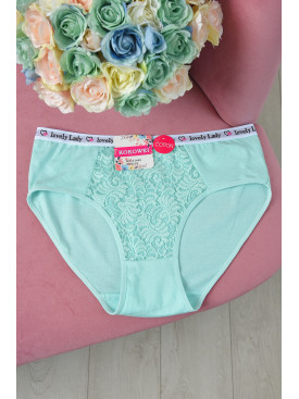 Трусы женские полубатальные мятного цвета 3488 164962C Трусы женские полубатальные мятного цвета 3488 164962C