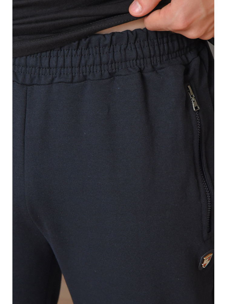 Спортивные штаны мужские темно-синего цвета 01 165006C