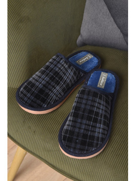 Капці кімнатні чоловічі чорного кольору А-25 165310C