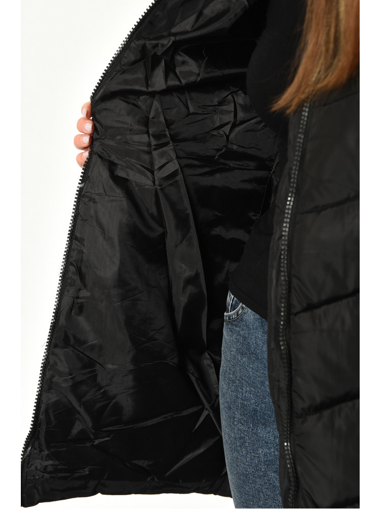 Куртка жічноча чорного кольору 001 165327C