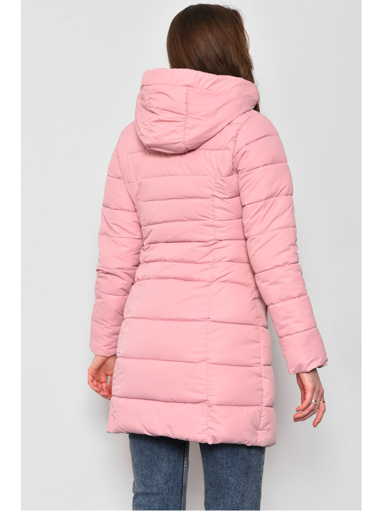 Куртка женская розового цвета 8101 165330C
